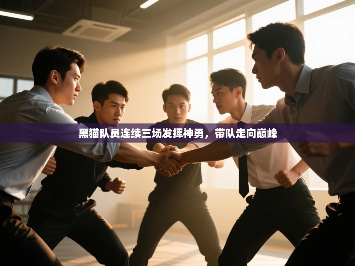 黑猫队员连续三场发挥神勇,带队走向巅峰 第1张
