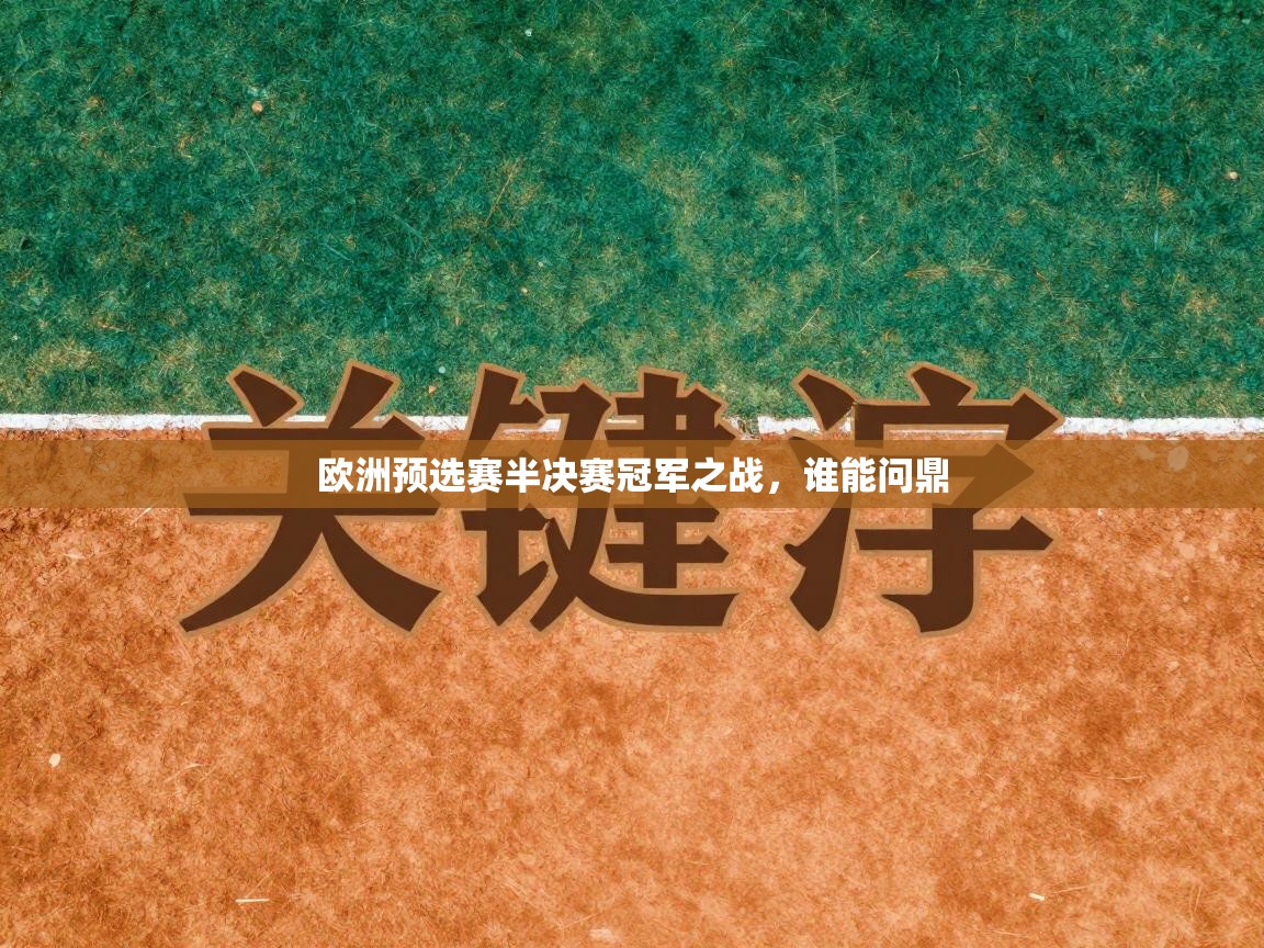 欧洲预选赛半决赛冠军之战,谁能问鼎 第1张